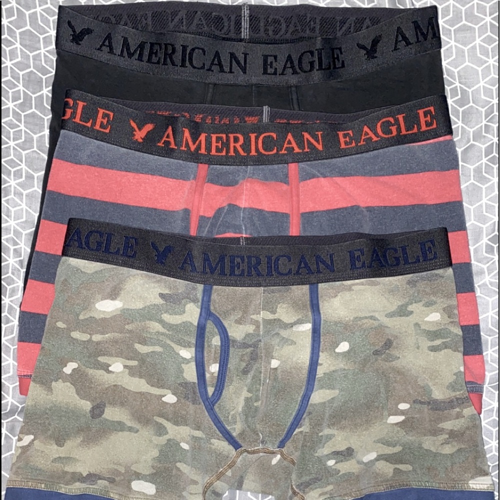 Medium 3 pack of AE boxer briefs